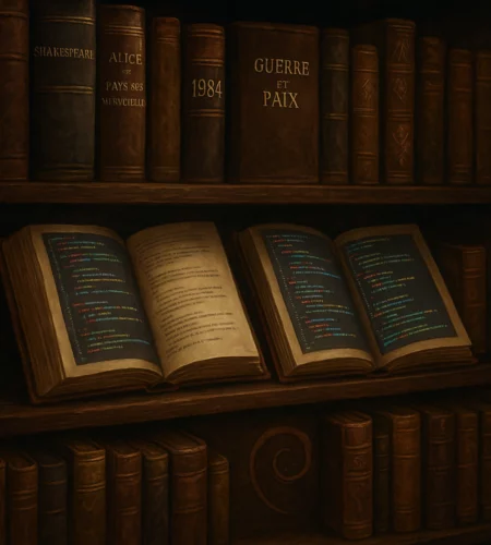 Un bibliothèque complète cachée dans le code source des dépôts Debian | Insolite