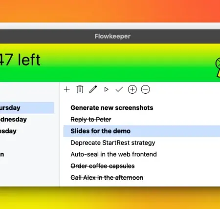 FlowKeeper – To manage your time with the good old Pomodoro method